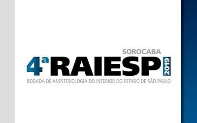 4ª RAIESP – Sorocaba 30 e 31 de agosto de 2019