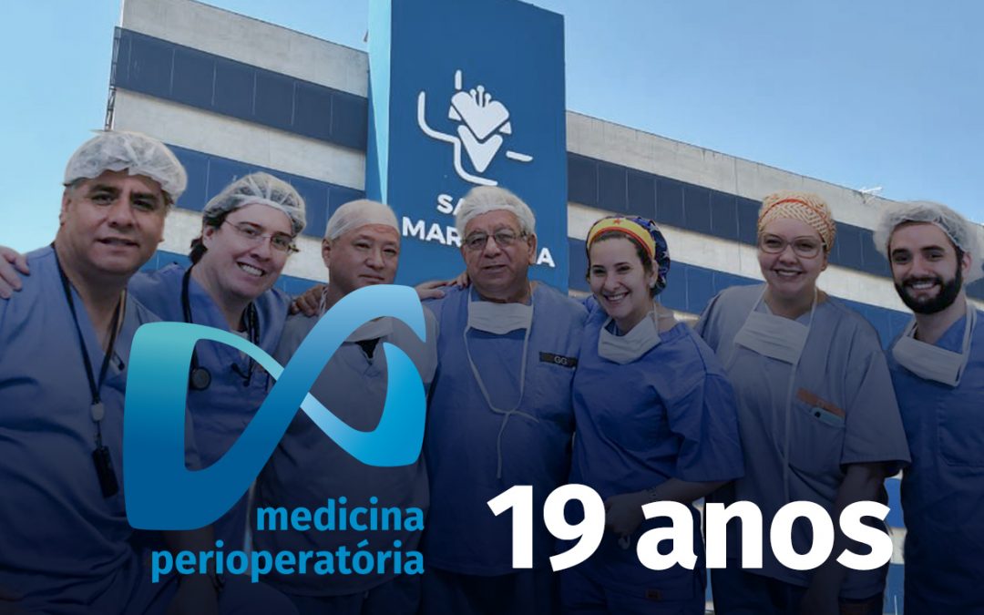 DG Medicina Perioperatória. 19 anos.